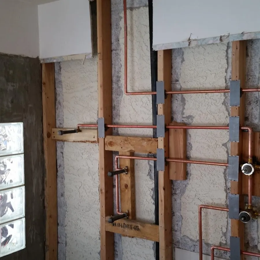 Copper pipe installation for Burst Pipe Repair in Montgomery